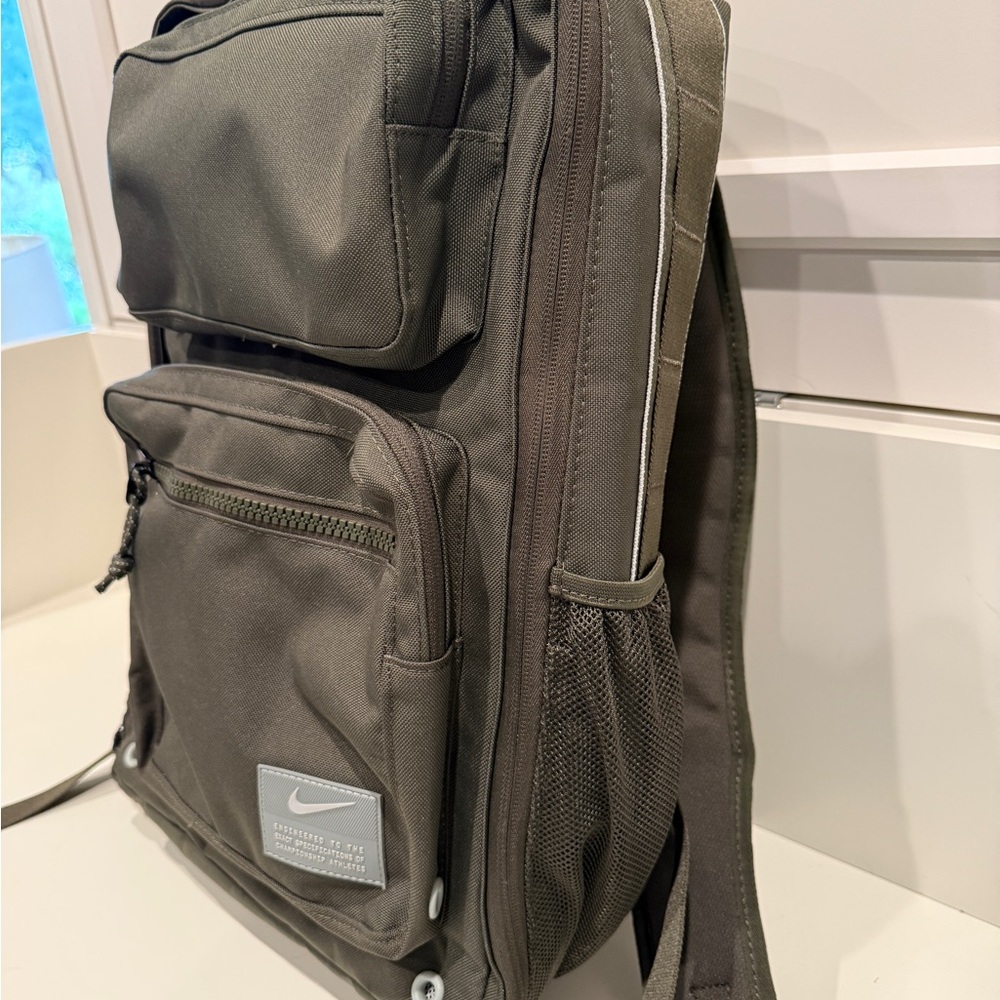 Nike Olive Backpack for Men - Picture 3 of 10